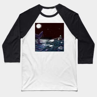 Ooh wow a whale! Baseball T-Shirt